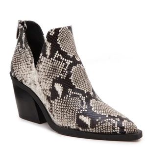 Vince Camuto Bibestie Snakeskin Bootie